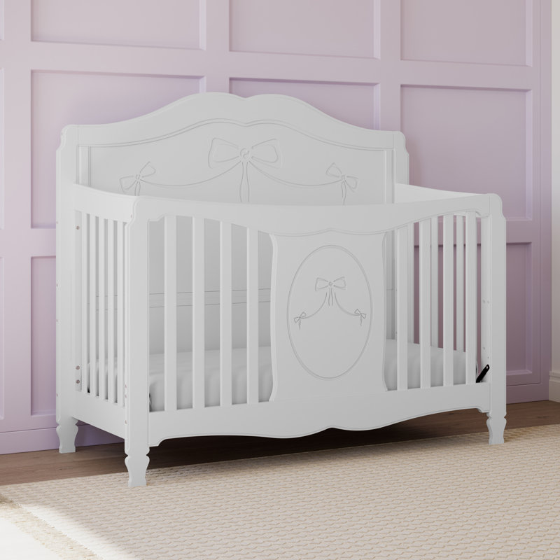 Storkcraft Princess 5in1 Convertible Crib & Reviews Wayfair